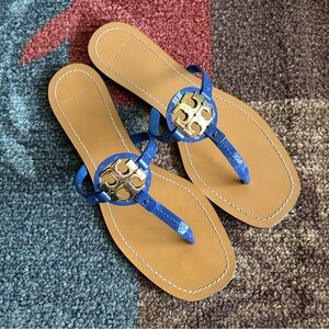 Tory Burch Mini Miller Calf Leather Sandal